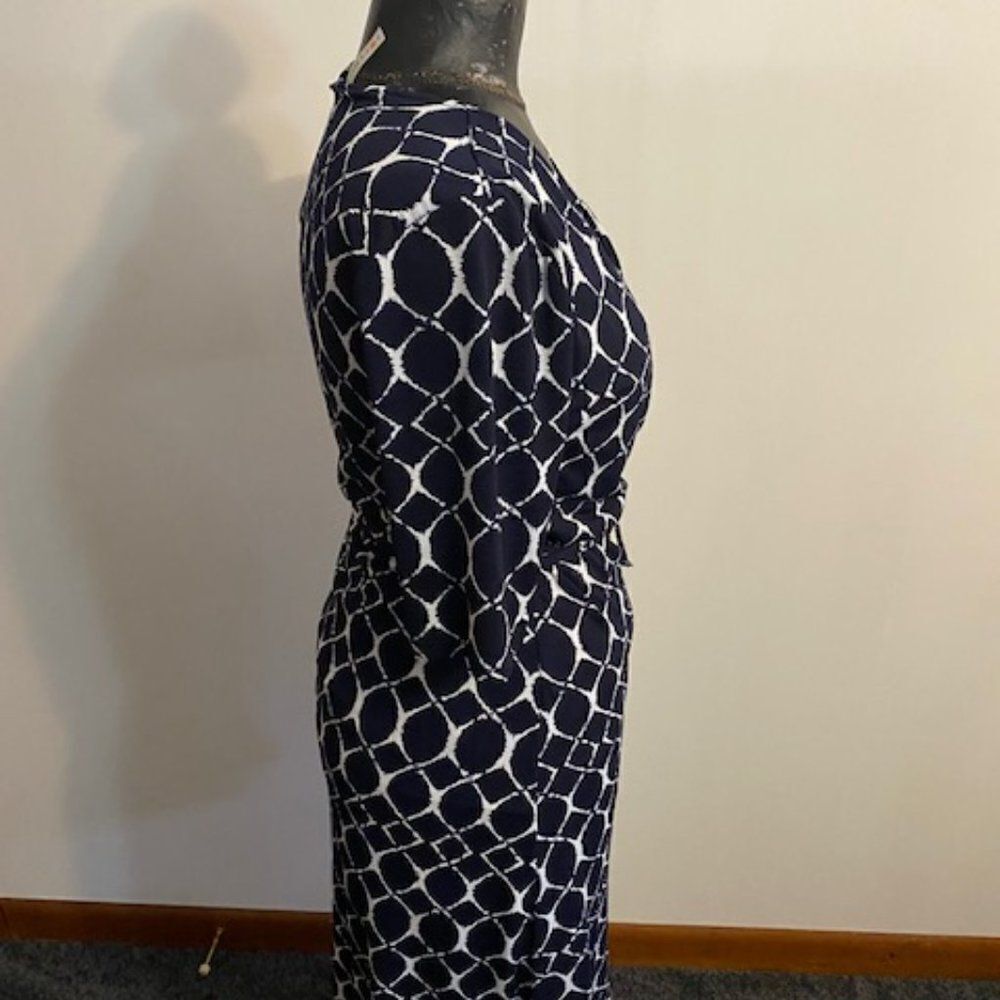 GILLI Blue, White dress, size Small - Picture 4 of 4